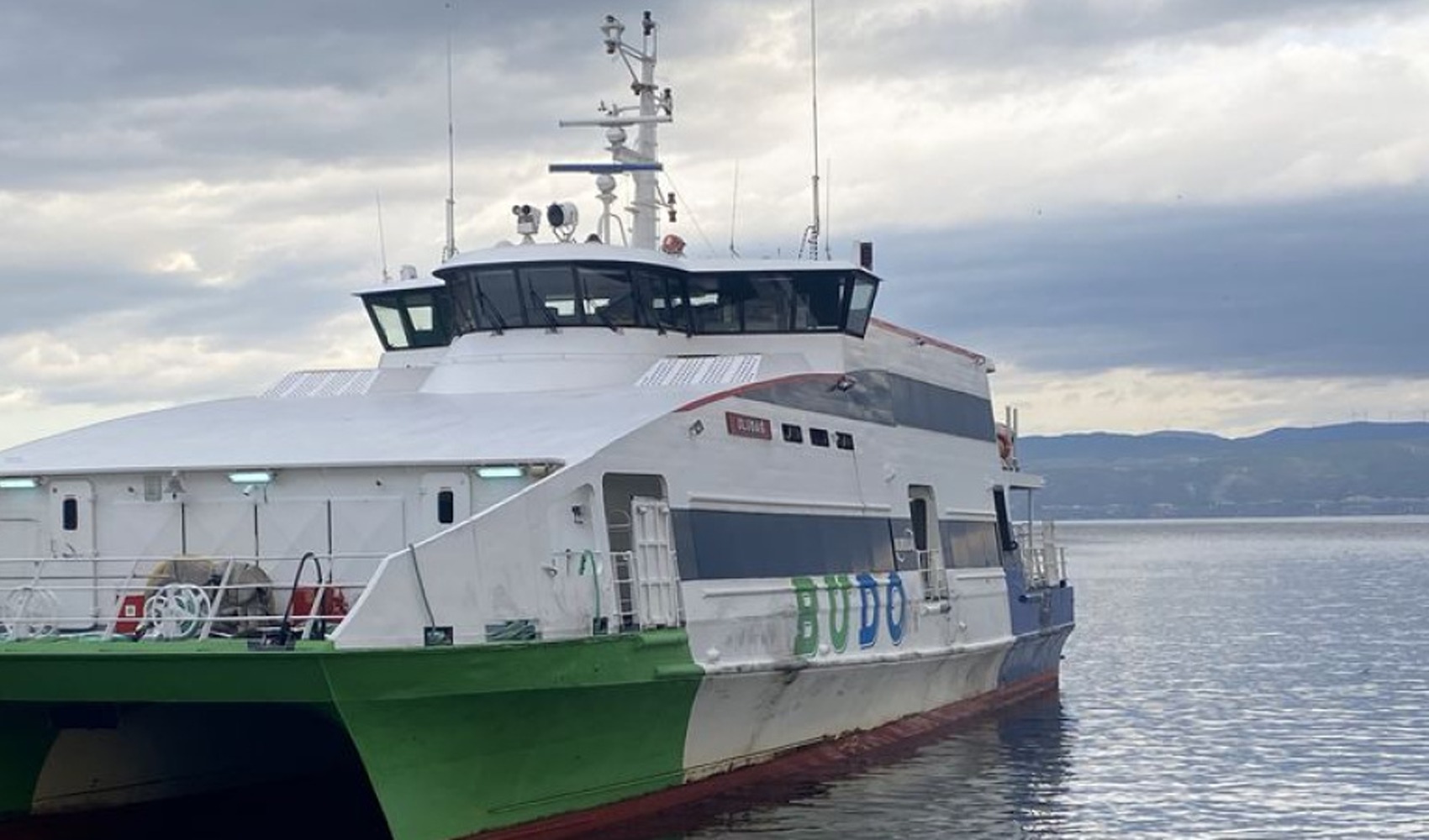 Two BUDO voyages cancelled due to adverse weather conditions