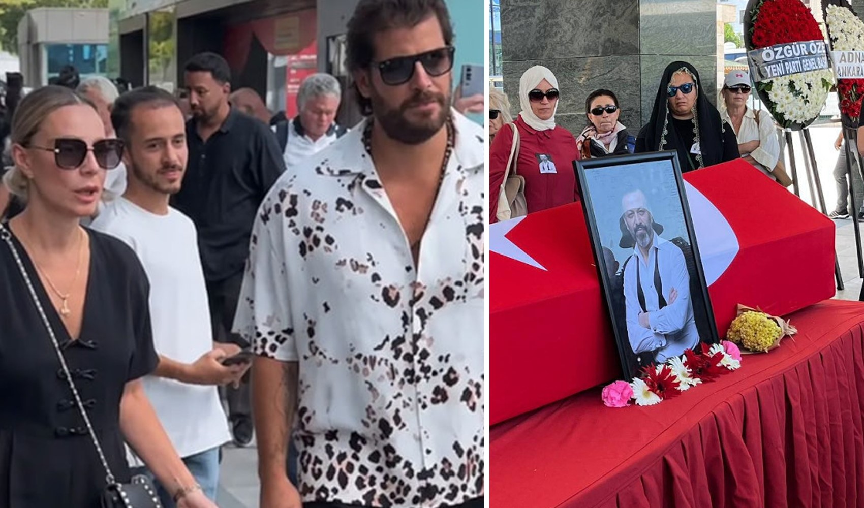 Özge Özder’den Serhat Kılıç’ın anma töreni çıkışında fotoğraf tepkisi: Biraz saygınız olsun