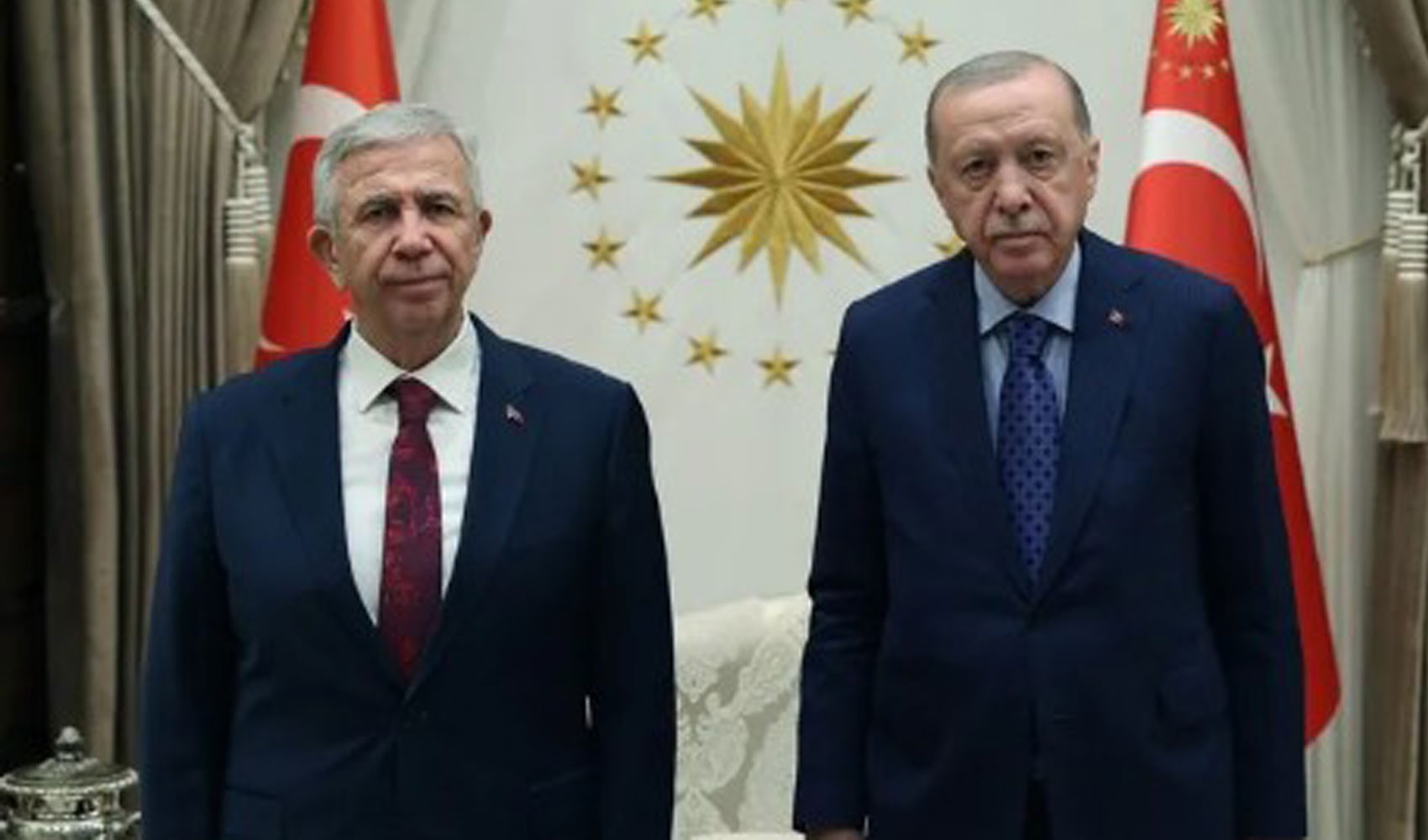 Cumhurbaşkanı Erdoğan, Mansur Yavaş ile görüştü